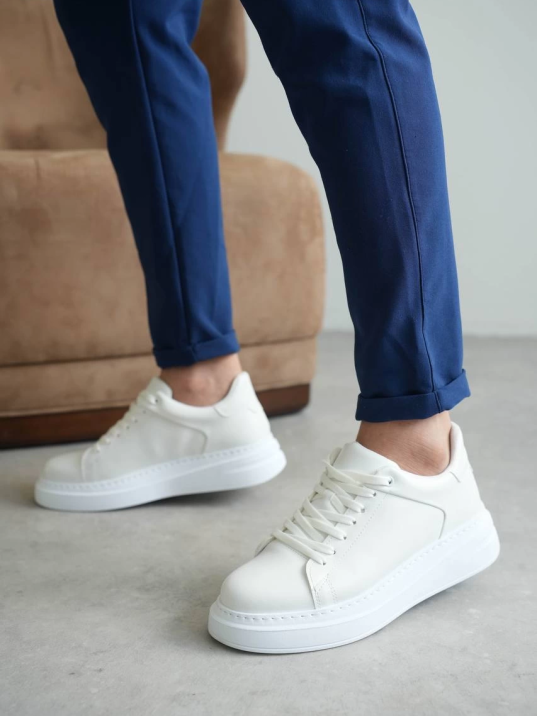 KB-B2 Kuback Beyaz Cilt Günlük Erkek Ayakkabı KB-B2 Kuback Beyaz Cilt Günlük Erkek Ayakkabı