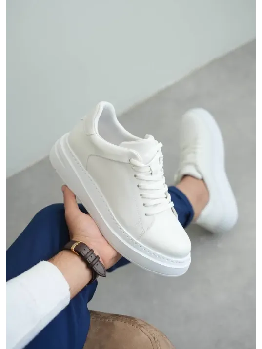 Kb-b2 Kuback Beyaz Cilt Günlük Erkek Ayakkabı Kb-b2 Kuback Beyaz Cilt Günlük Erkek Ayakkabı