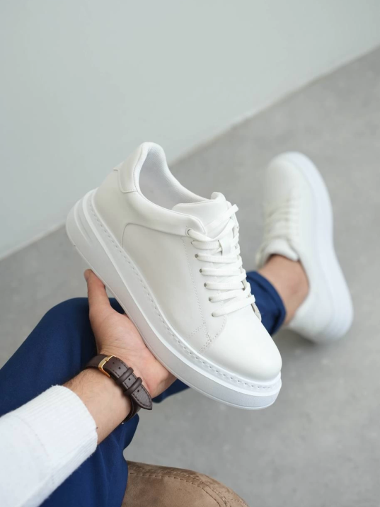 KB-B2 Kuback Beyaz Cilt Günlük Erkek Ayakkabı KB-B2 Kuback Beyaz Cilt Günlük Erkek Ayakkabı