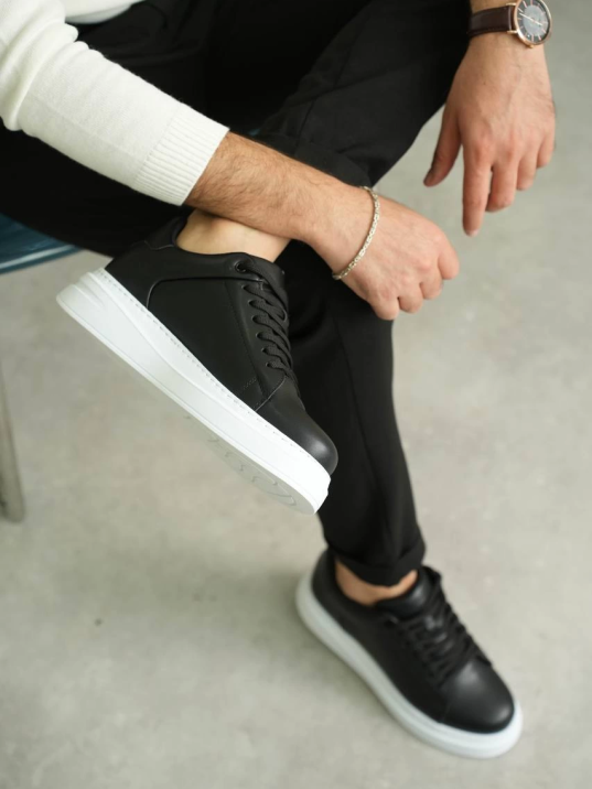 KB-B2 Kuback Siyah Cilt Günlük Erkek Ayakkabı KB-B2 Kuback Siyah Cilt Günlük Erkek Ayakkabı