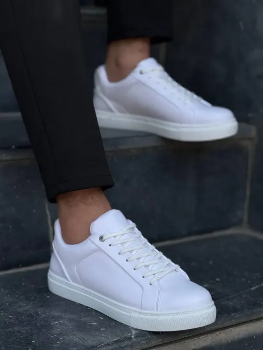 Kb-bx1 Kuback Beyaz Cilt Yüksek Beyaz Taban Günlük Erkek Ayakkabı Kb-bx1 Kuback Beyaz Cilt Yüksek Beyaz Taban Günlük Erkek Ayakkabı