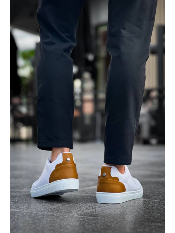 Kb-bx1 Kuback Beyaz Taba Cilt Detaylı Yüksek Beyaz Taban Günlük Erkek Ayakkabı Kb-bx1 Kuback Beyaz Taba Cilt Detaylı Yüksek Beyaz Taban Günlük Erkek Ayakkabı