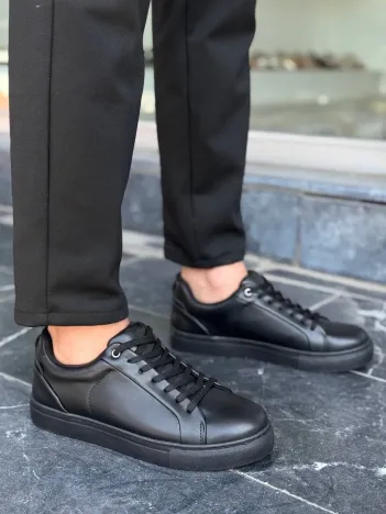 Kb-bx1 Kuback Siyah Cilt Yüksek Siyah Taban Günlük Erkek Ayakkabı Kb-bx1 Kuback Siyah Cilt Yüksek Siyah Taban Günlük Erkek Ayakkabı