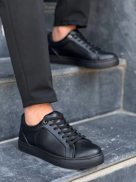 KB-BX1  Kuback Siyah Cilt Yüksek Siyah Taban Günlük Erkek Ayakkabı KB-BX1  Kuback Siyah Cilt Yüksek Siyah Taban Günlük Erkek Ayakkabı