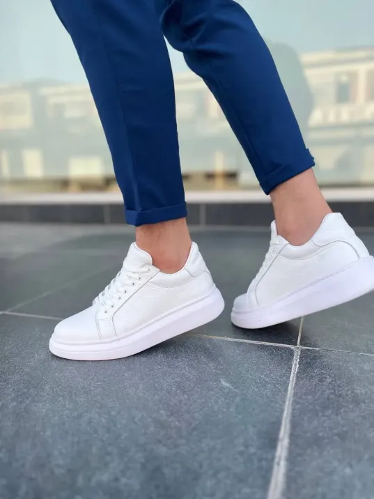 Kb-dx46 Kuback Beyaz Deri Günlük Erkek Ayakkabı Kb-dx46 Kuback Beyaz Deri Günlük Erkek Ayakkabı