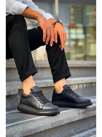 Kb-dx46 Kuback Kömür Deri  Günlük Erkek Ayakkabı