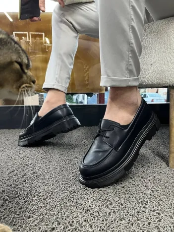 Kb-e18 Kuback Kömür Günlük Erkek Ayakkabı