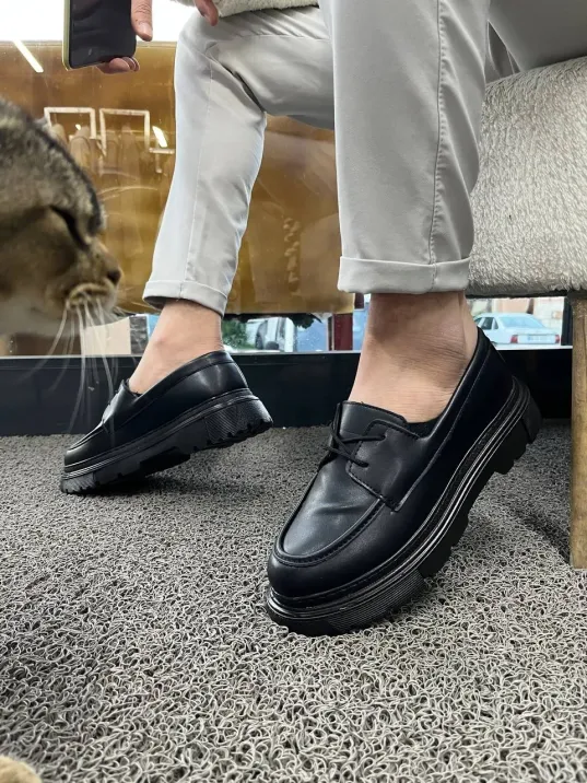 Kb-e18 Kuback Kömür Günlük Erkek Ayakkabı