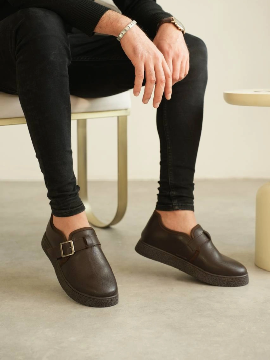 Kb-kx1 Kuback Kahve Cilt Kürklü Günlük Erkek Ayakkabı Kb-kx1 Kuback Kahve Cilt Kürklü Günlük Erkek Ayakkabı