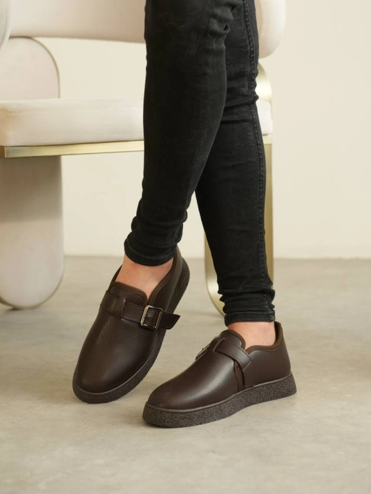 Kb-kx1 Kuback Kahve Cilt Kürklü Günlük Erkek Ayakkabı Kb-kx1 Kuback Kahve Cilt Kürklü Günlük Erkek Ayakkabı