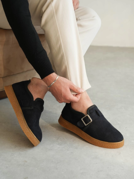 KB-KX1 Kuback Lacivert Kahve Taban Kürklü Günlük Erkek Ayakkabı KB-KX1 Kuback Lacivert Kahve Taban Kürklü Günlük Erkek Ayakkabı