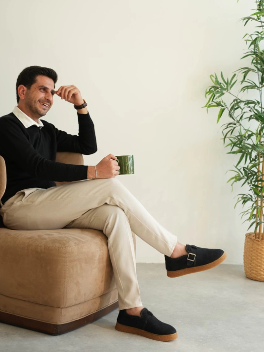 KB-KX1 Kuback Lacivert Kahve Taban Kürklü Günlük Erkek Ayakkabı KB-KX1 Kuback Lacivert Kahve Taban Kürklü Günlük Erkek Ayakkabı