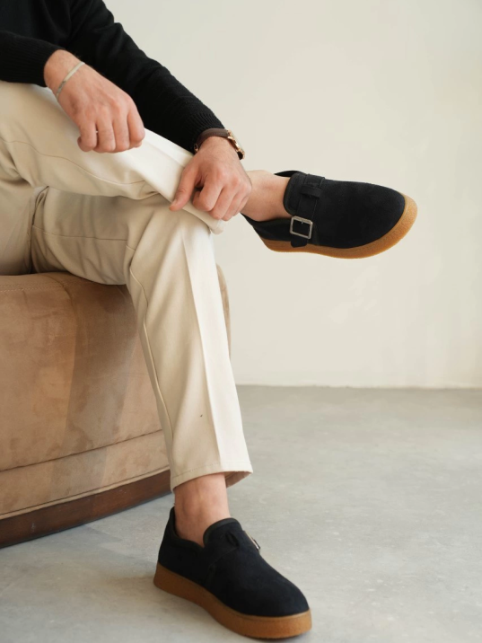 KB-KX1 Kuback Lacivert Kahve Taban Kürklü Günlük Erkek Ayakkabı KB-KX1 Kuback Lacivert Kahve Taban Kürklü Günlük Erkek Ayakkabı