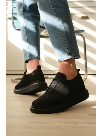 Kb-m101 Kuback Kömür Triko Bağcıklı Günlük Erkek Ayakkabı