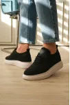 Kb-m101 Kuback Siyah Triko Bağcıklı Günlük Erkek Ayakkabı