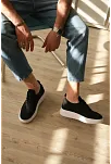 Kb-m101 Kuback Siyah Triko Bağcıklı Günlük Erkek Ayakkabı