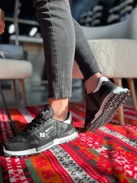 Kb-n1 Kuback Siyah Günlük Erkek Ayakkabı Kb-n1 Kuback Siyah Günlük Erkek Ayakkabı