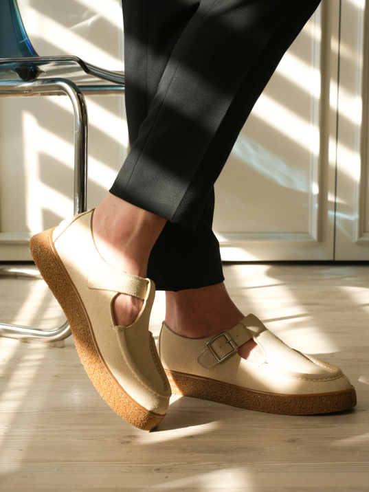 Kb-t30 Kuback Bej Kahve Taban Günlük Erkek Sandalet