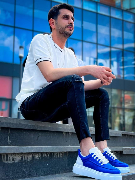 KB-X10 Kuback Sax Süet Beyaz Yüksek Taban Günlük Spor Ayakkabı KB-X10 Kuback Sax Süet Beyaz Yüksek Taban Günlük Spor Ayakkabı