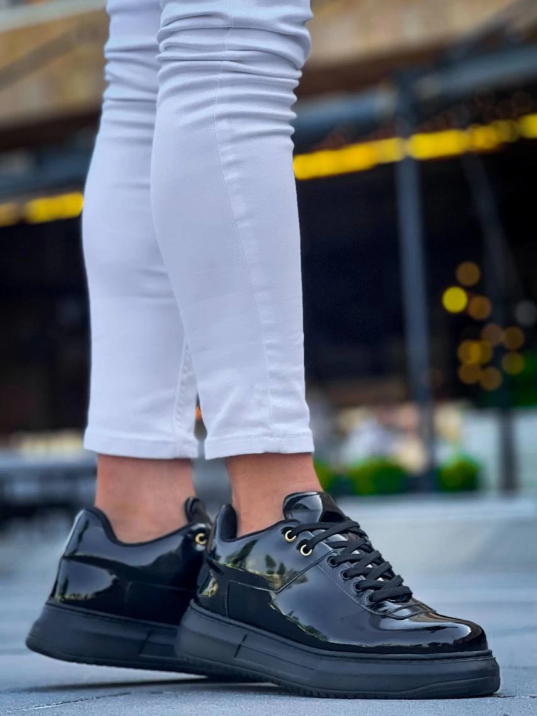 KB-X20 Kuback Kömür Rugan  Günlük Erkek Ayakkabı KB-X20 Kuback Kömür Rugan  Günlük Erkek Ayakkabı