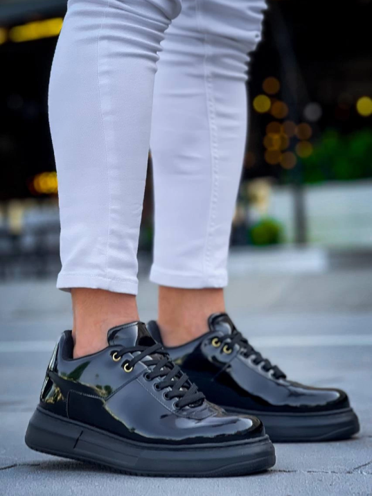 KB-X20 Kuback Kömür Rugan  Günlük Erkek Ayakkabı KB-X20 Kuback Kömür Rugan  Günlük Erkek Ayakkabı