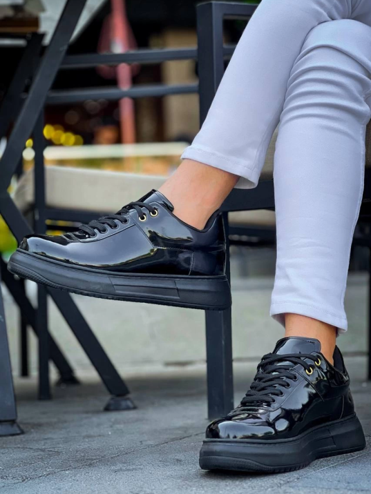 KB-X20 Kuback Kömür Rugan  Günlük Erkek Ayakkabı KB-X20 Kuback Kömür Rugan  Günlük Erkek Ayakkabı