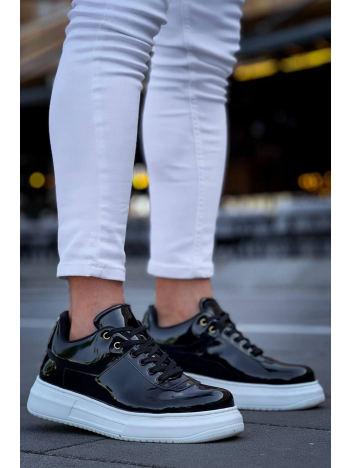 KB-X20 Kuback Siyah Rugan  Günlük Erkek Ayakkabı KB-X20 Kuback Siyah Rugan  Günlük Erkek Ayakkabı