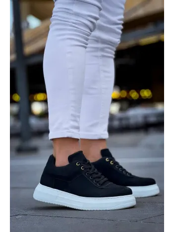 Kb-x20 Kuback Siyah Süet  Günlük Erkek Ayakkabı