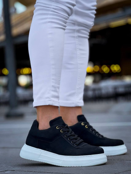 KB-X20 Kuback Siyah Süet  Günlük Erkek Ayakkabı KB-X20 Kuback Siyah Süet  Günlük Erkek Ayakkabı