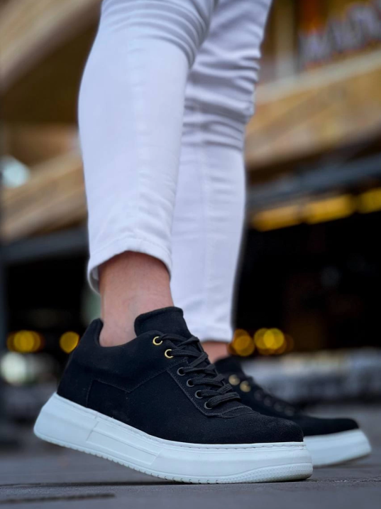 KB-X20 Kuback Siyah Süet  Günlük Erkek Ayakkabı KB-X20 Kuback Siyah Süet  Günlük Erkek Ayakkabı