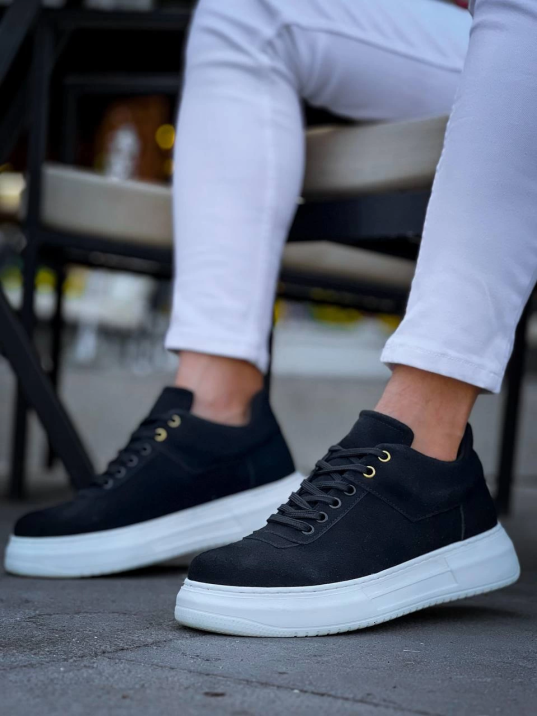 KB-X20 Kuback Siyah Süet  Günlük Erkek Ayakkabı KB-X20 Kuback Siyah Süet  Günlük Erkek Ayakkabı