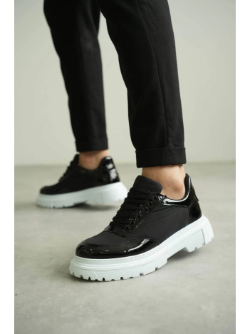 KB-X201 Kuback Siyah Rugan Paraşüt Günlük Erkek Ayakkabı KB-X201 Kuback Siyah Rugan Paraşüt Günlük Erkek Ayakkabı