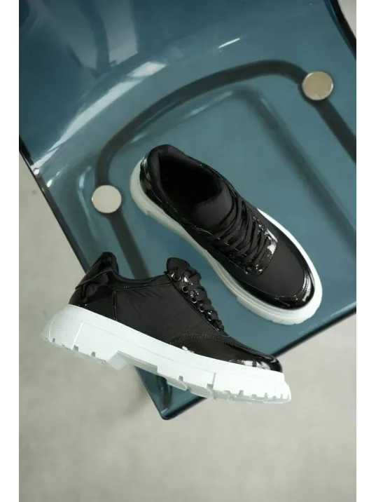 Kb-x201 Kuback Siyah Rugan Paraşüt Günlük Erkek Ayakkabı Kb-x201 Kuback Siyah Rugan Paraşüt Günlük Erkek Ayakkabı