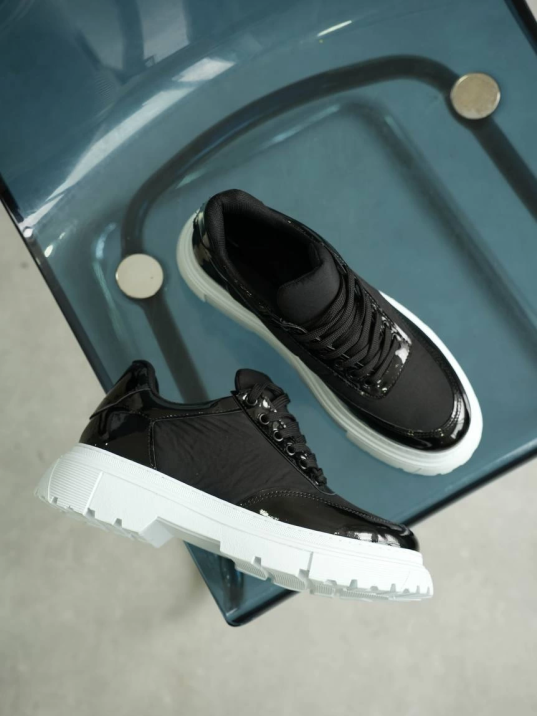 KB-X201 Kuback Siyah Rugan Paraşüt Günlük Erkek Ayakkabı KB-X201 Kuback Siyah Rugan Paraşüt Günlük Erkek Ayakkabı