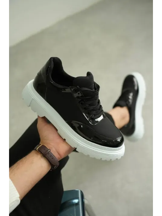 Kb-x201 Kuback Siyah Rugan Paraşüt Günlük Erkek Ayakkabı Kb-x201 Kuback Siyah Rugan Paraşüt Günlük Erkek Ayakkabı