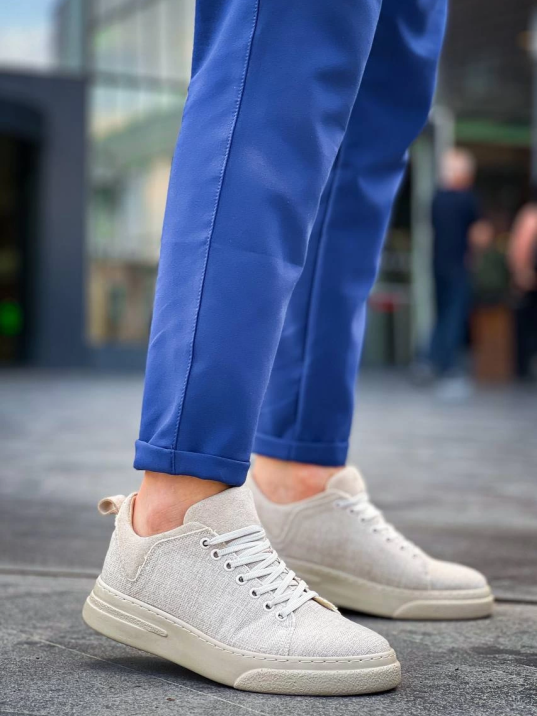 KB-X204 Kuback Bej Keten Bej Yüksek Taban Günlük Erkek Spor Ayakkabı KB-X204 Kuback Bej Keten Bej Yüksek Taban Günlük Erkek Spor Ayakkabı