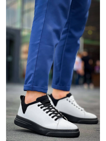 KB-X204 Kuback Beyaz Siyah Keten Siyah Yüksek Taban Günlük Erkek Spor Ayakkabı KB-X204 Kuback Beyaz Siyah Keten Siyah Yüksek Taban Günlük Erkek Spor Ayakkabı