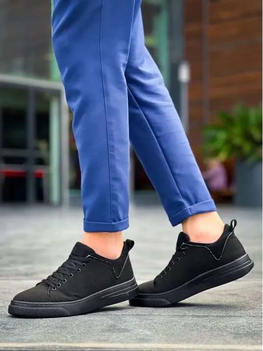 Kb-x204 Kuback Siyah Keten Siyah Yüksek Taban Günlük Erkek Spor Ayakkabı Kb-x204 Kuback Siyah Keten Siyah Yüksek Taban Günlük Erkek Spor Ayakkabı