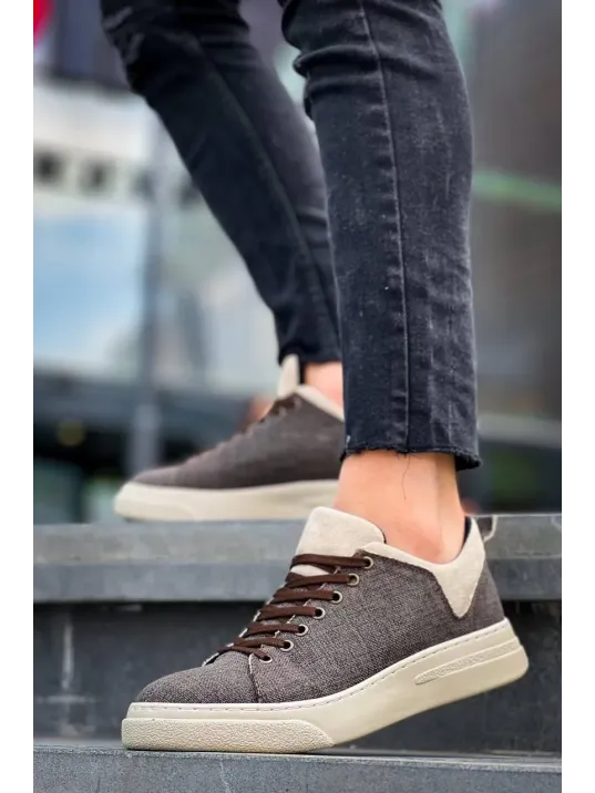 Kb-x204 Kuback Taba Bej Keten Bej Yüksek Taban Günlük Erkek Spor Ayakkabı Kb-x204 Kuback Taba Bej Keten Bej Yüksek Taban Günlük Erkek Spor Ayakkabı