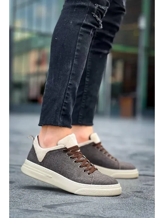 Kb-x204 Kuback Taba Bej Keten Bej Yüksek Taban Günlük Erkek Spor Ayakkabı Kb-x204 Kuback Taba Bej Keten Bej Yüksek Taban Günlük Erkek Spor Ayakkabı