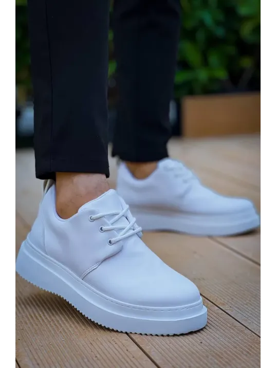 Kb-x3 Kuback Beyaz Cilt Bağcıklı Günlük Erkek Ayakkabı Kb-x3 Kuback Beyaz Cilt Bağcıklı Günlük Erkek Ayakkabı