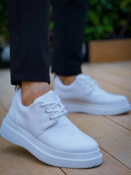 KB-X3  Kuback Beyaz Cilt Bağcıklı  Günlük Erkek  Ayakkabı KB-X3  Kuback Beyaz Cilt Bağcıklı  Günlük Erkek  Ayakkabı