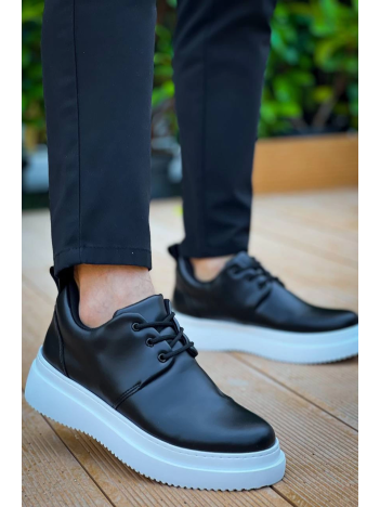 KB-X3  Kuback Siyah Cilt  Bağcıklı  Günlük Erkek  Ayakkabı KB-X3  Kuback Siyah Cilt  Bağcıklı  Günlük Erkek  Ayakkabı