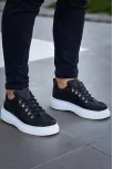 Kb-x4 Kuback Siyah Cilt Yüksek Taban Bağcıklı Günlük Erkek Ayakkabı Kb-x4 Kuback Siyah Cilt Yüksek Taban Bağcıklı Günlük Erkek Ayakkabı