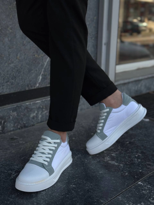 KB-X46 Kuback Beyaz Bebe Mavi Yüksek Beyaz Taban Günlük Spor Ayakkabı KB-X46 Kuback Beyaz Bebe Mavi Yüksek Beyaz Taban Günlük Spor Ayakkabı