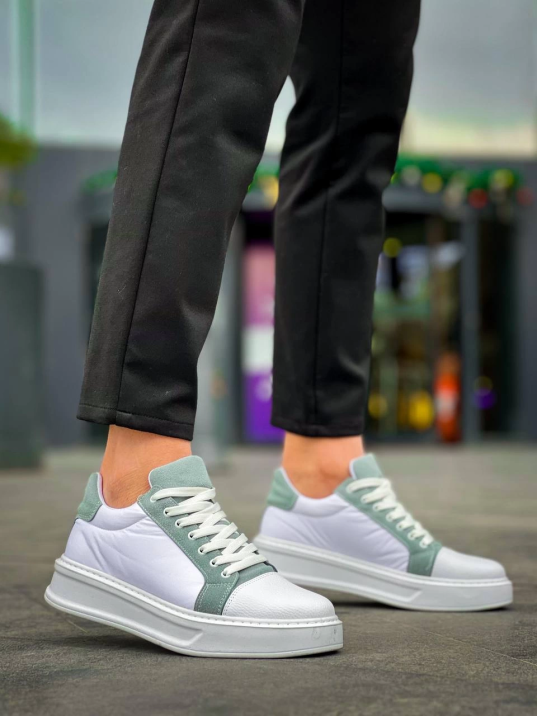 KB-X46 Kuback Beyaz Bebe Mavi Yüksek Beyaz Taban Günlük Spor Ayakkabı KB-X46 Kuback Beyaz Bebe Mavi Yüksek Beyaz Taban Günlük Spor Ayakkabı