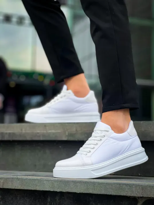 Kb-x46 Kuback Beyaz Rugan Yüksek Beyaz Taban Günlük Spor Ayakkabı Kb-x46 Kuback Beyaz Rugan Yüksek Beyaz Taban Günlük Spor Ayakkabı