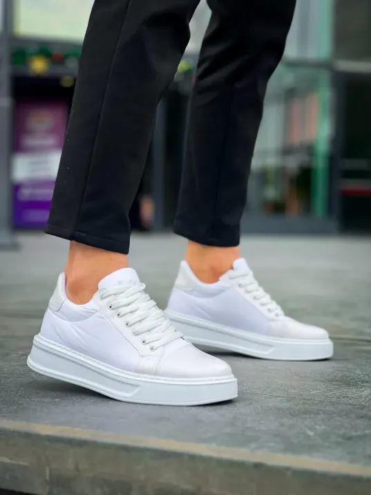 Kb-x46 Kuback Beyaz Rugan Yüksek Beyaz Taban Günlük Spor Ayakkabı Kb-x46 Kuback Beyaz Rugan Yüksek Beyaz Taban Günlük Spor Ayakkabı