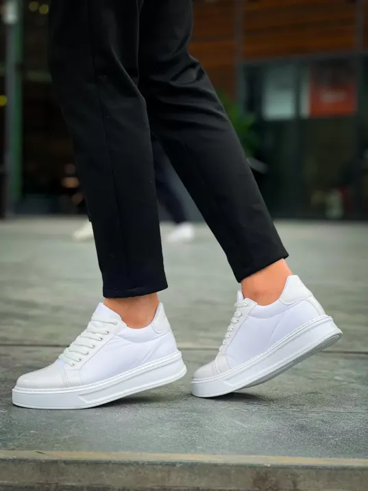 Kb-x46 Kuback Beyaz Rugan Yüksek Beyaz Taban Günlük Spor Ayakkabı Kb-x46 Kuback Beyaz Rugan Yüksek Beyaz Taban Günlük Spor Ayakkabı
