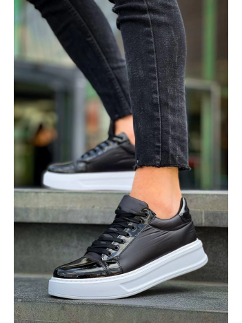 KB-X46 Kuback Siyah Rugan Bağcıklı  Günlük Erkek Ayakkabı KB-X46 Kuback Siyah Rugan Bağcıklı  Günlük Erkek Ayakkabı